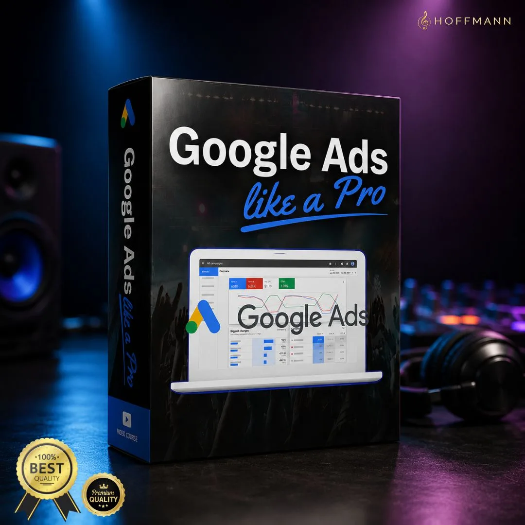 Kurs-Cover: Google Ads like a Pro